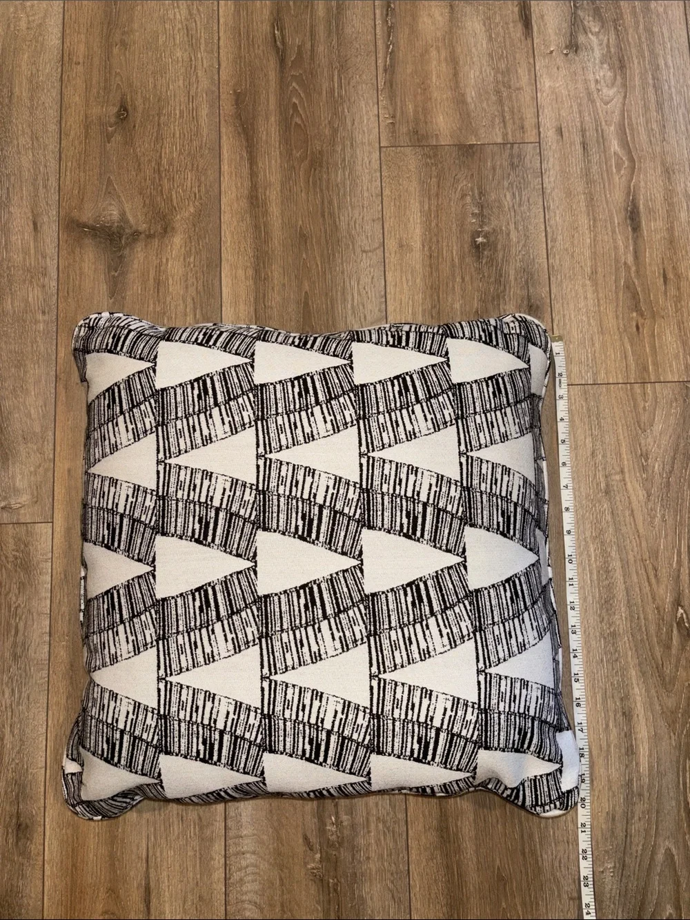 Black & White Throw Pillow
